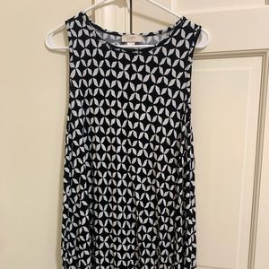 Loft knit swing dress